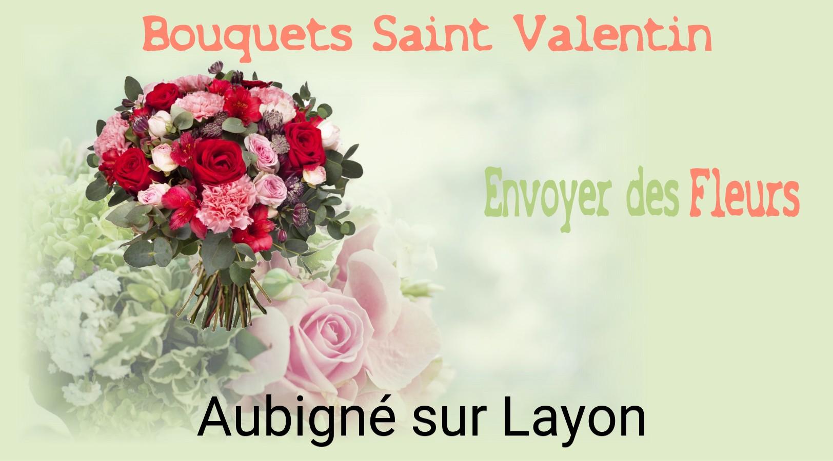 Roses de Saint-Valentin livrées à Aubigné-sur-Layon