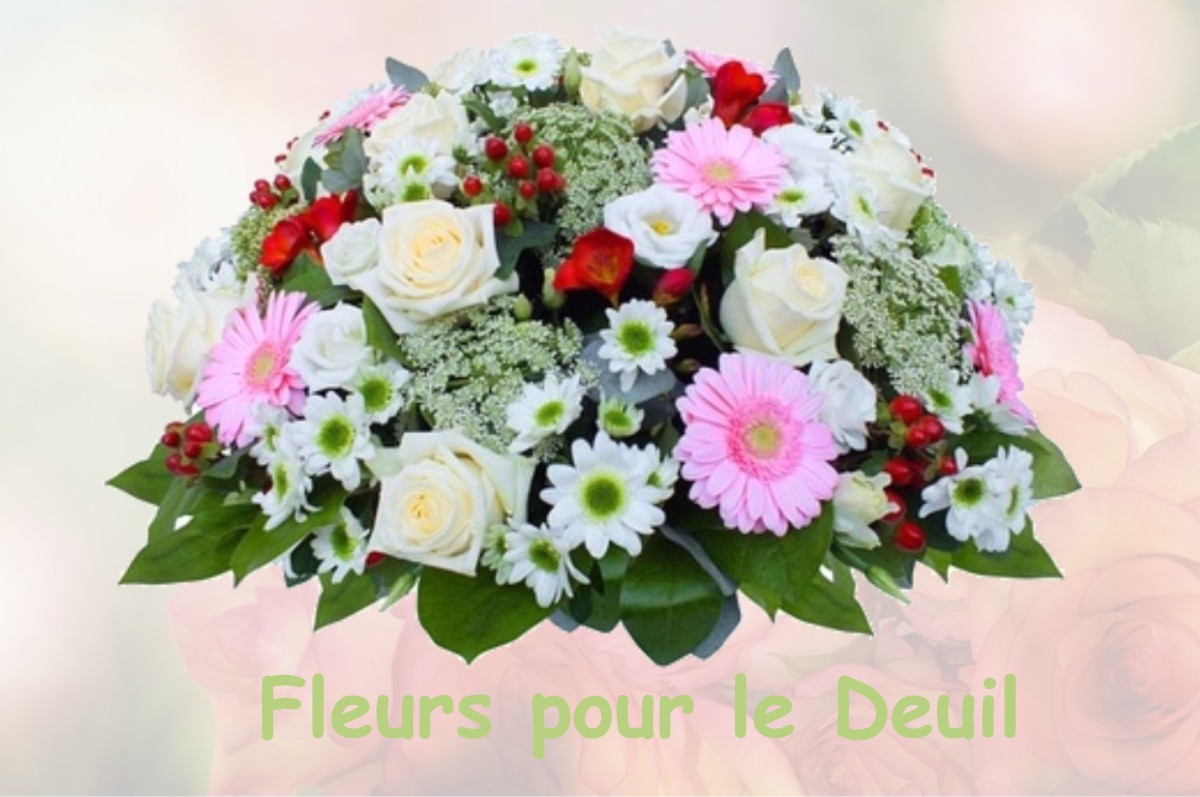 fleurs deuil AUBIGNE-SUR-LAYON